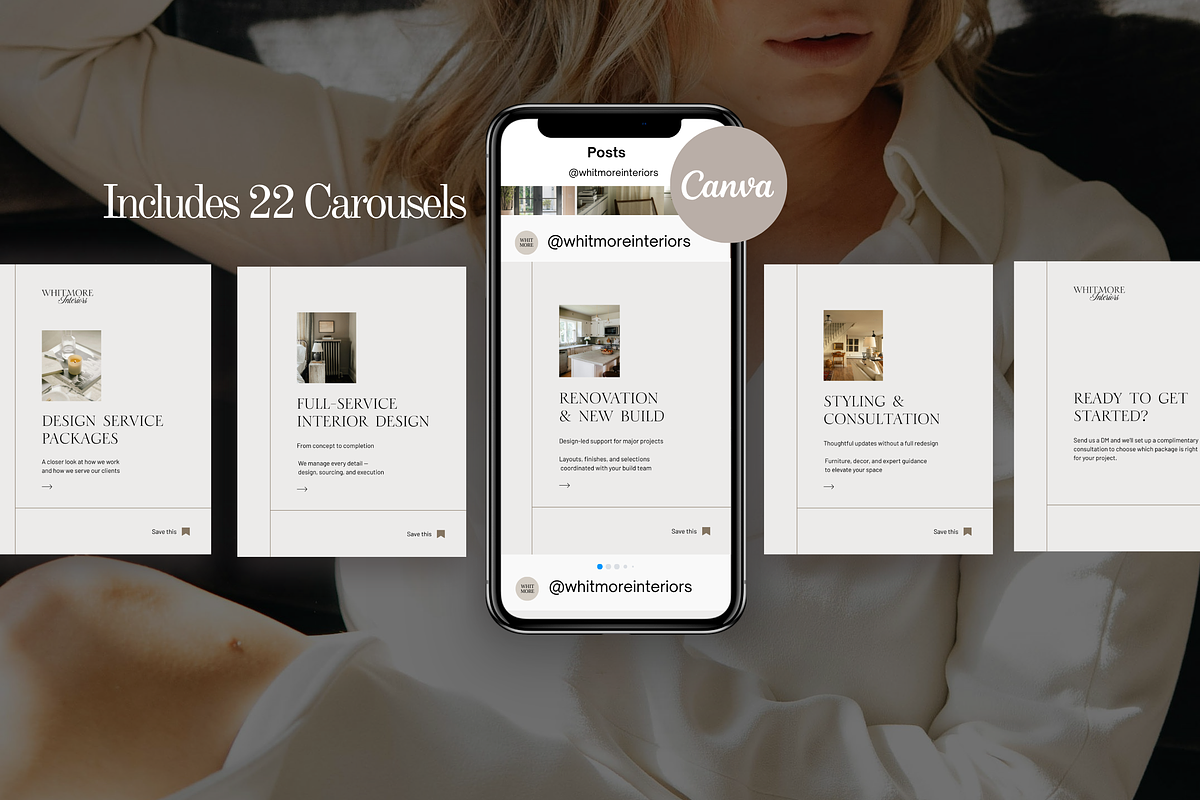 Interior Design Instagram Templates