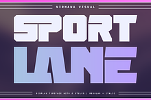 Sport Lane - Racing Logo Font