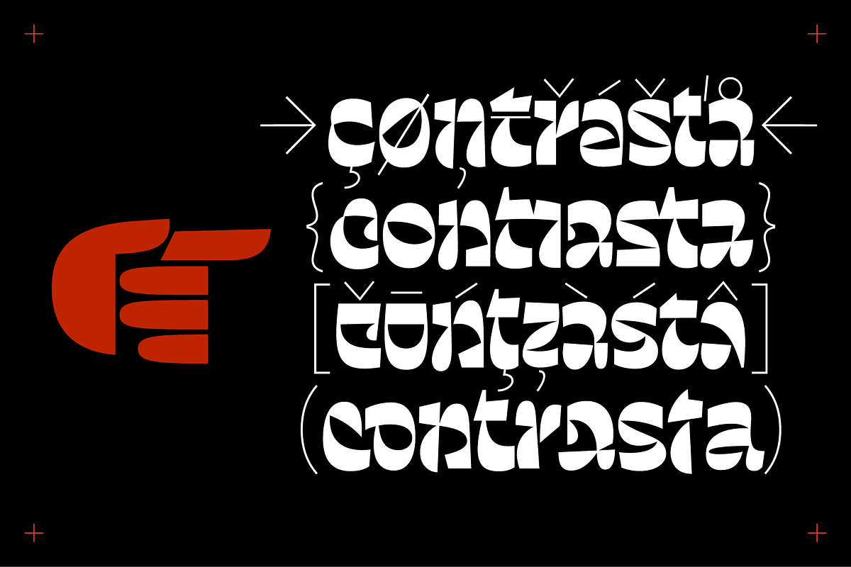 Contrasta font, a Blackletter Font by Letter Collective (Photo 8 of 10)
