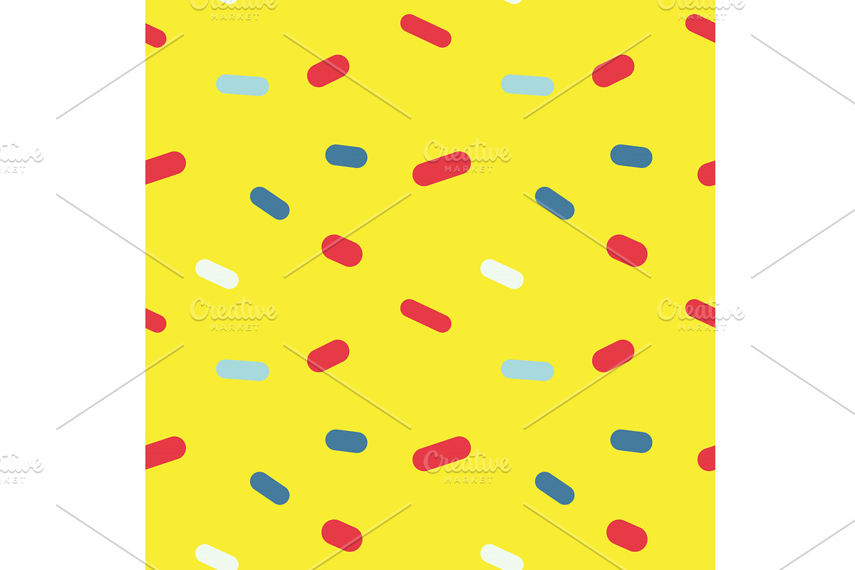 Seamless Vector Pattern with, a Texture Illustration by Illustrations&photos
