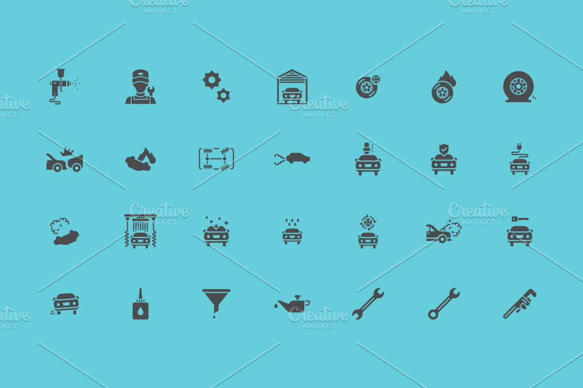 Car Service and Maintenance, an Icon by Amogh Design (Photo 5 of 5)