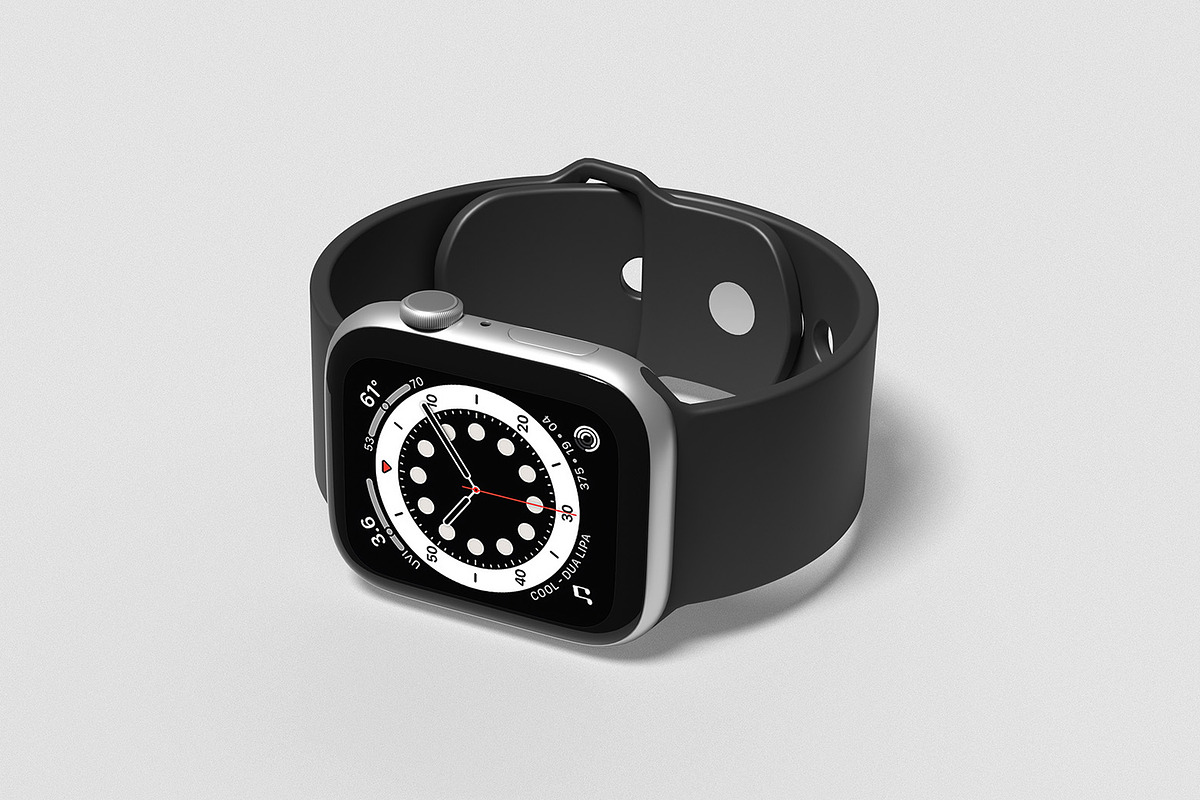 Smart Watch Mockup, a Device Mockup by mahremdesign (Photo 4 of 11)
