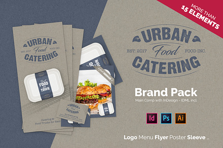 Brand Pack - Urban Food Catering
