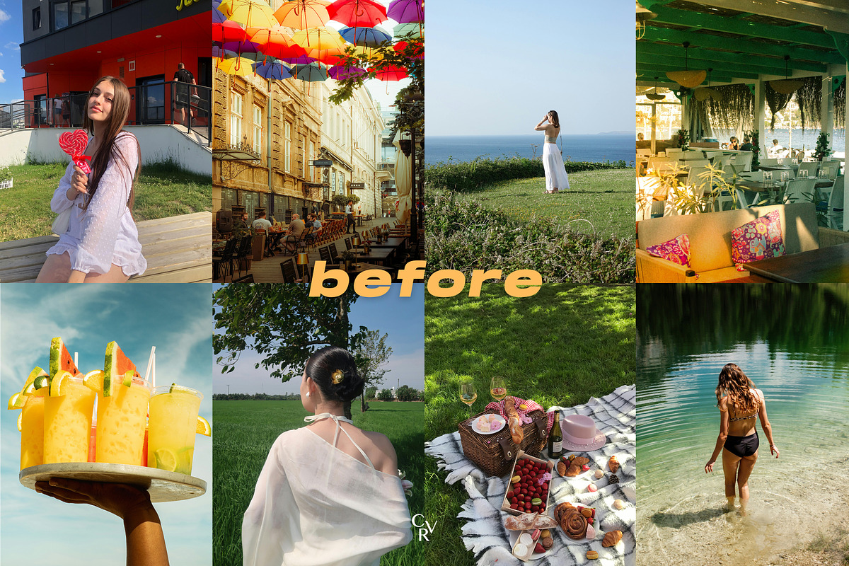 15 Summer Colors Lightroom Presets, a Preset Add-On by CVR Presets (Photo 2 of 7)