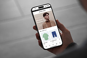 Phone 15 Pro Mockup in Hand, an iPhone Mockup by Asylab (Thumbnail 3 of 4)