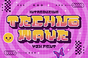 Techno Wave - Y2k Style Font, a Font by PutraCetol Studio (Thumbnail 1 of 11)