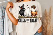 Chick Or Treat Png,Trendy Halloween, a Seasonal Illustration by Libby Wishes (Thumbnail 2 of 3)