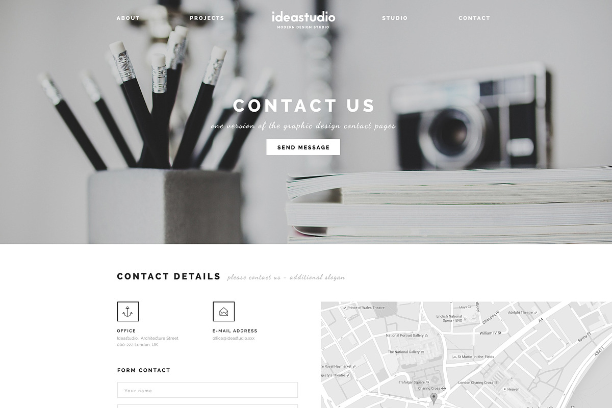 IdeaStudio- Best PSD Template, a Websites & App Template by KulStudio (Photo 8 of 9)
