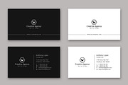 Simple & Clean Business Card, a Business Card Template by graphicsunday (Thumbnail 1 of 4)