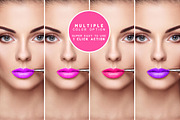RedLip Photoshop Action preview 2