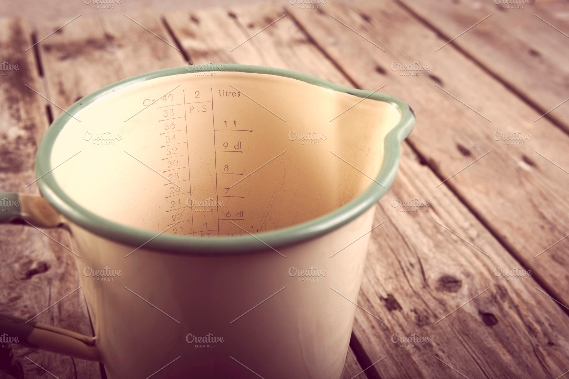 Vintage Measuring Jug Filtered, a Food & Drink Photo by THP Creative