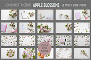 Apple Blossom Styled Photo Bundle, a Cups & Container Mockup by Corner Croft Mockups (Thumbnail 5 of 5)