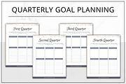 Planner Canva - Modern Gold, a Stationery Template by Lady Boss Studio (Thumbnail 3 of 8)