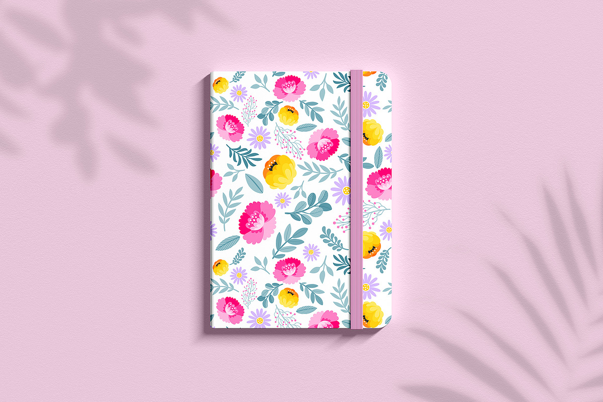Vivid flowers clipart. Vector set., a Background Graphic by ElenKoss (Photo 8 of 11)