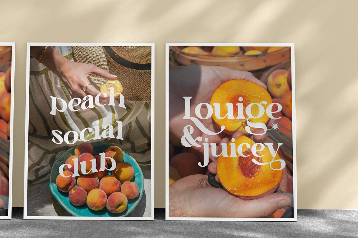 Royale & Caikes Elegant Typeface, a Serif Font by Hishand Studio (Photo 3 of 10)