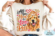 All You Need Is Love and Pets PNG, a Seasonal Illustration by Daily.Designs (Thumbnail 2 of 5)