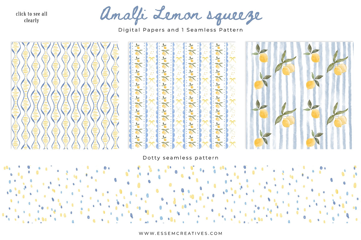 Amalfi Lemon Squeeze Grandmillenial, a Food Illustration by Essem Creatives (Photo 5 of 8)