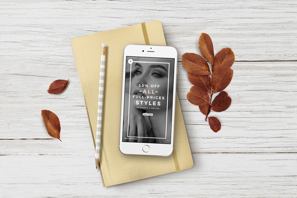 Fashion Instagram Stories V6, a Social Media Template by MinimalStudioCo (Photo 6 of 7)