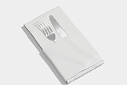 Napkin Mockup, a Merchandise Mockup by Unerispace (Thumbnail 3 of 5)