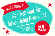 Just Right Casual Script, a Script Font by Price Foundry (Thumbnail 8 of 8)