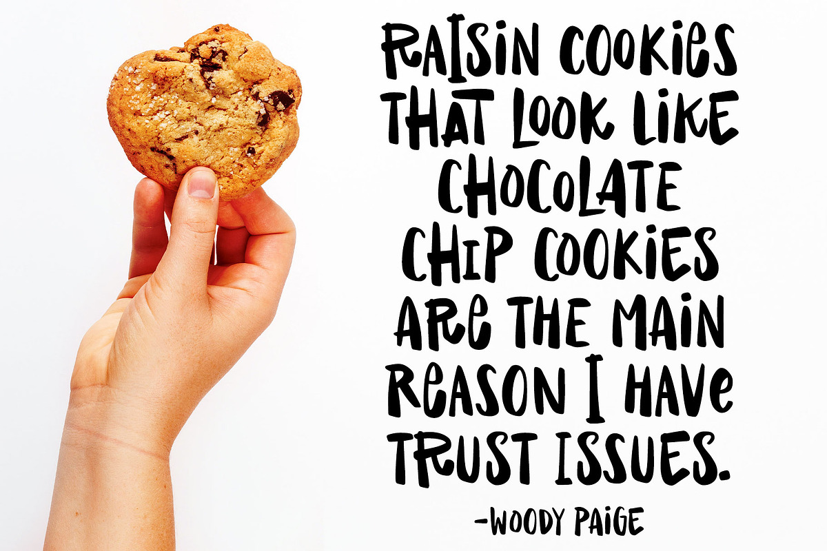 Raisin Rage: a fun & casual font!, a Font by Missy Meyer (Photo 3 of 7)