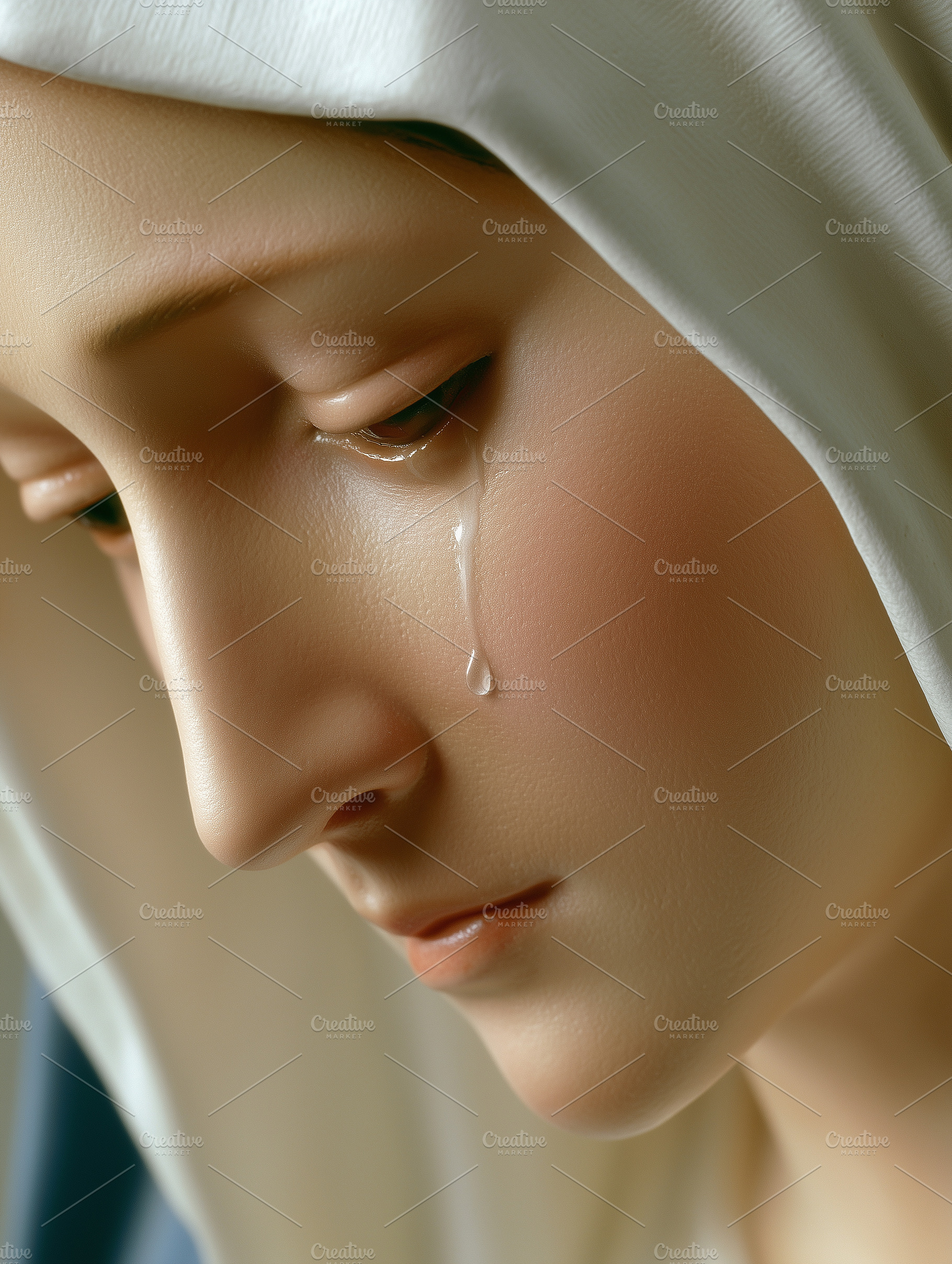 Statue of the Virgin Mary, a Holiday Photo by MistyDay