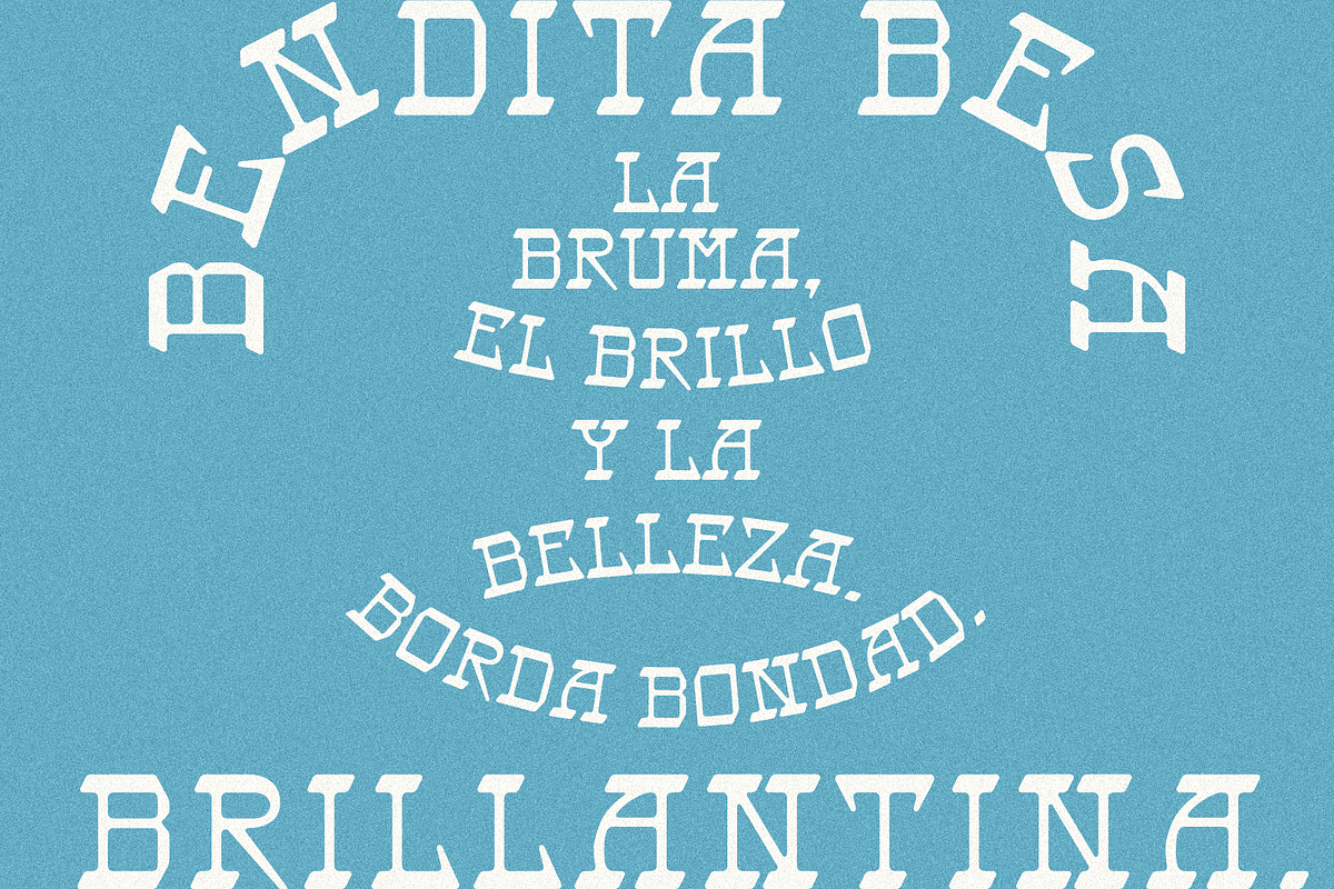 MC Del Toro - Regular and Stamped, a Slab Serif Font by McLetters (Photo 2 of 8)