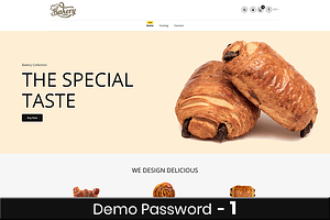 Bakery Food Shopify Theme