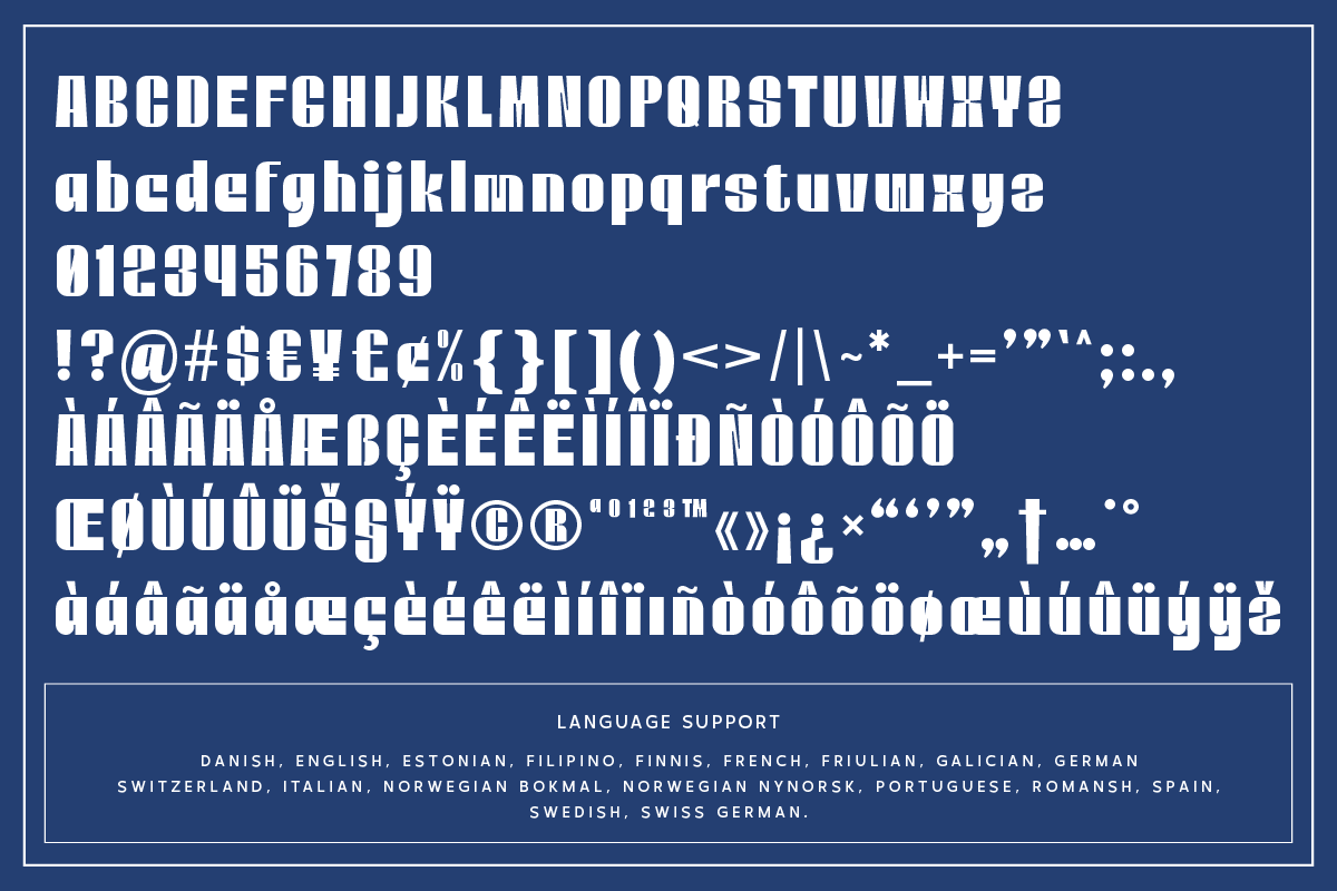Huricane Sans Bold Display Font, a Sans Serif Font by Ronny Studio (Photo 10 of 10)
