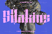 Silakins Blackletter Display, a Blackletter Font by timelesstype.co (Thumbnail 1 of 20)