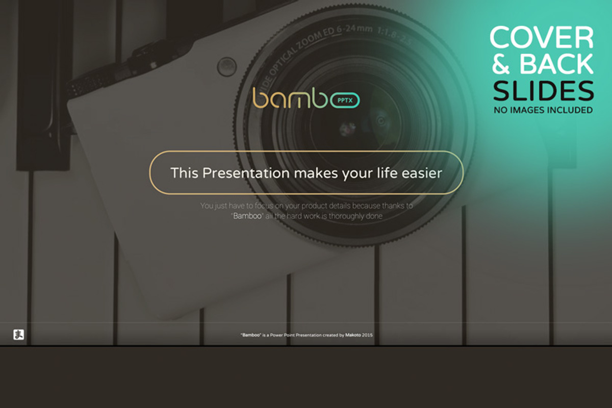 Elegant PPT template for products, a Presentation Template by Makoto (Photo 3 of 5)