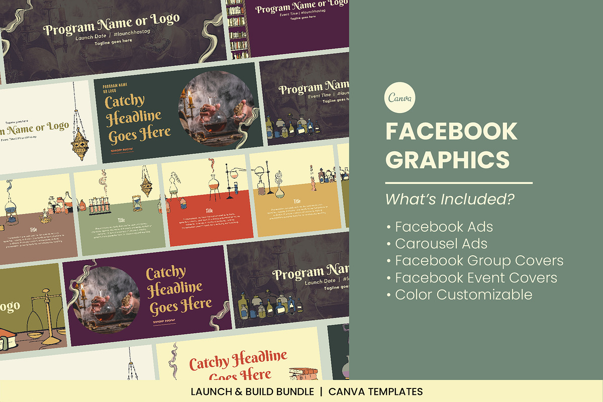 Alchemist Canva Social Media Bundle, a Social Media Template by WorkShy Studio (Photo 8 of 10)