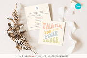 Thank you Card Business Template, a Flyer Template by Hellohastore (Thumbnail 1 of 11)