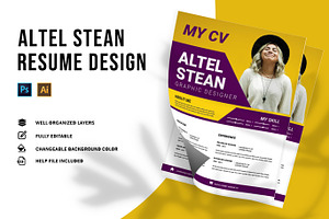 Altel Stean CV & Resume