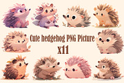 Cute animal collection 400 PNG, an Animal Illustration by DesignFolioHub (Thumbnail 6 of 34)