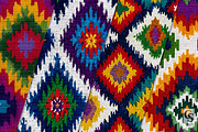 Rainbow Ikat Fabric Seamless Pattern, a Pattern Graphic by Creative Store (Thumbnail 2 of 5)