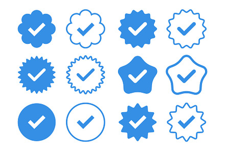 Verified badge profile Icon