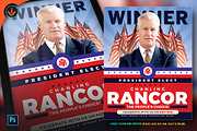 President Elect Political Flyer, a Flyer Template by SeraphimChris (Thumbnail 4 of 4)