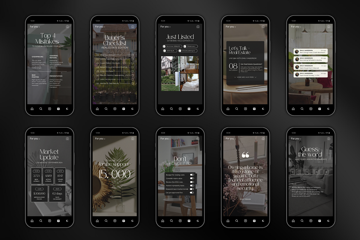 Faceless Real Estate Reels Videos, an App Template by Meraki Templates (Photo 4 of 7)