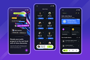 VoxCraft - AI Voice Generator Apps, an App Template by SquidPixey (Thumbnail 4 of 5)