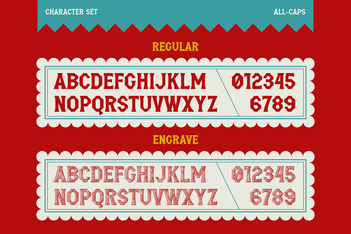 Morucas – Mexican Engraving Font, a Serif Font by Drizy (Photo 3 of 10)