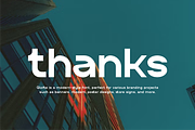Glofte - Modern Logo Font, a Sans Serif Font by Iqsiart Studio (Thumbnail 12 of 12)