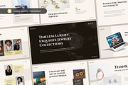 Luxury Jewelry Presentation Slides, a Presentation Template by Antstheme (Thumbnail 1 of 2)