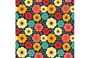 Background Fall Floral, a Decorative Illustration by Sharon Schwalbe (Thumbnail 3 of 5)