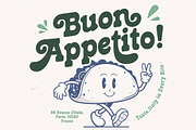 Holiday Mango - Retro Slab Font, a Slab Serif Font by HansCo Studio (Thumbnail 3 of 11)
