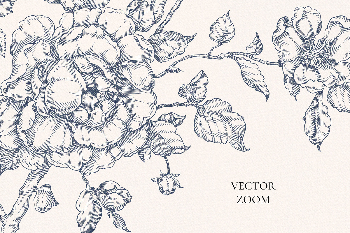 Toile de Jouy Seamless pattern, a Pattern Graphic by Ekaproeka (Photo 7 of 7)