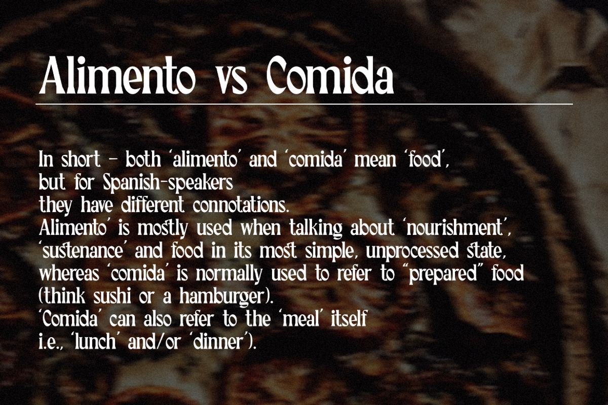 Alimento, a Serif Font by Wasabib Studio (Photo 7 of 7)
