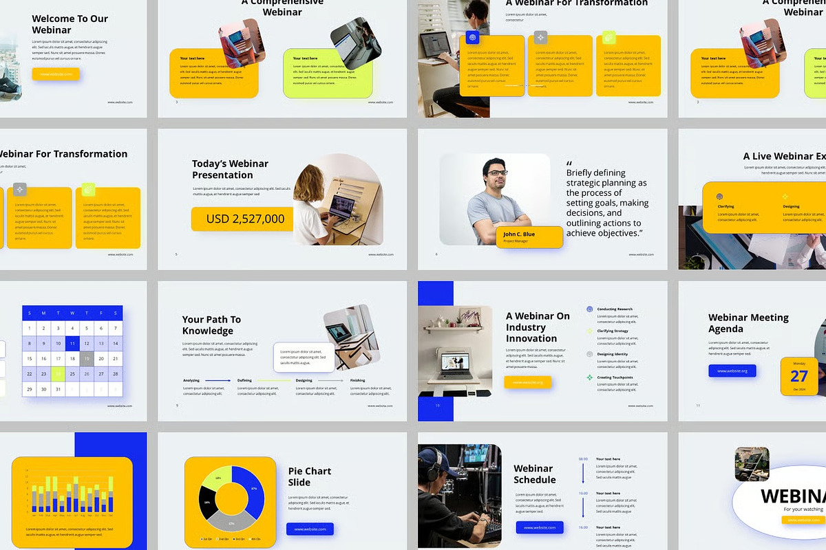 Webinar Event Google Slides, PPoint preview 2