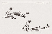 Vintage Nature Landscape Collection, a Seasonal Illustration by TheMountBirdStudio (Thumbnail 6 of 17)