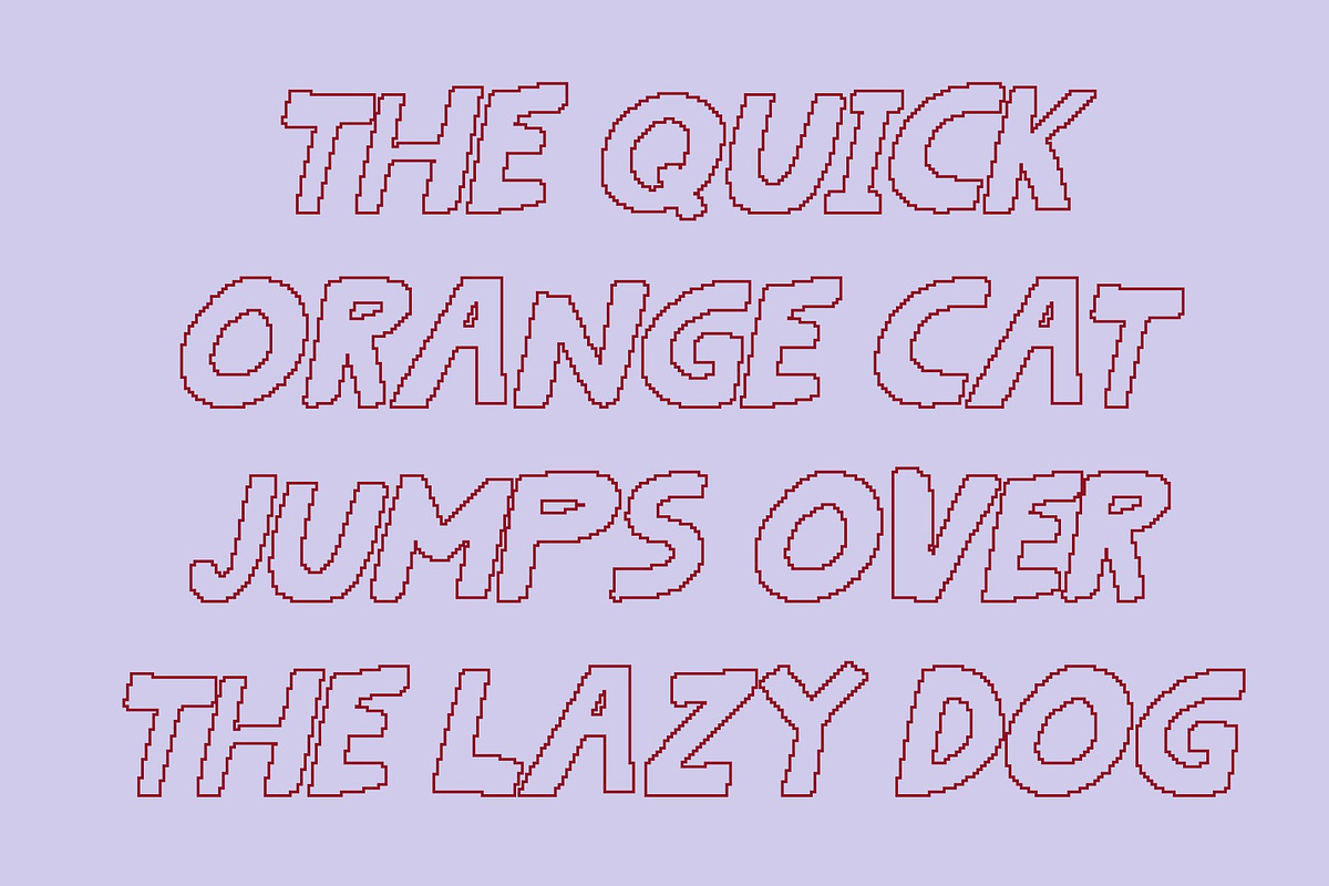 CS Gregory Pixel, a Sans Serif Font by Craft Supply Co. (Photo 7 of 8)